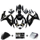 Fairings 2006-2007 Suzuki GSXR 600 750 Black Gold Lucky Strike  Generic