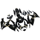 Fairings 2006-2007 Suzuki GSXR 600 750 Black Gold Lucky Strike  Generic