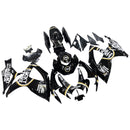 Fairings 2006-2007 Suzuki GSXR 600 750 Black Gold Lucky Strike  Generic