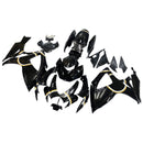 Fairings 2006-2007 Suzuki GSXR 600 750 Black Gold Lucky Strike  Generic