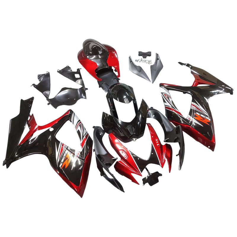 Amotopart Suzuki GSXR 600/750 2006-2007 K6 Fairing Kit Bodywork Plastic ABS