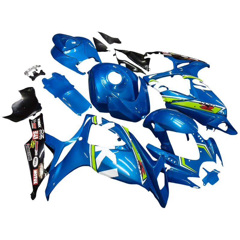 Amotopart Suzuki GSXR 600/750 2006-2007 K6 Fairing Kit Bodywork Plastic ABS