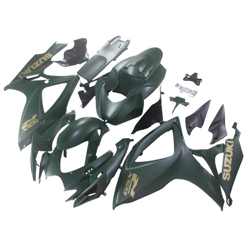 Amotopart Suzuki GSXR 600/750 2006-2007 K6 Fairing Kit Bodywork Plastic ABS