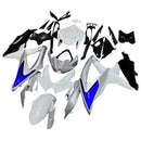 Fairings 2008-2010 Suzuki GSXR 600 750 Silver White GSXR  Generic