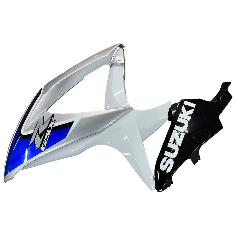 Fairings 2008-2010 Suzuki GSXR 600 750 Silver White GSXR  Generic