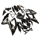 Fairings 2008-2010 Suzuki GSXR 600 750 All Black Suzuki Racing Generic