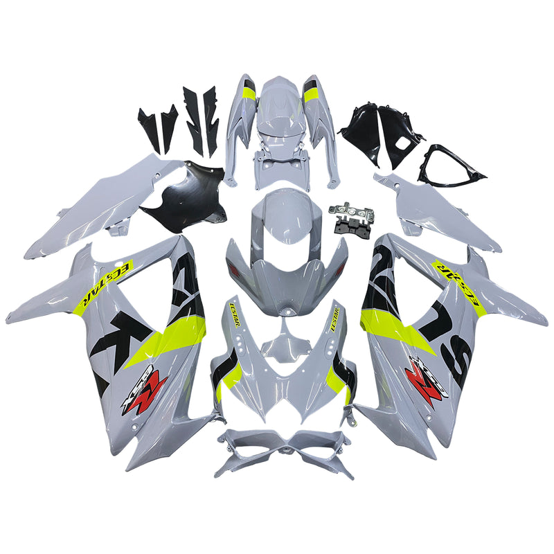 Amotopart Suzuki GSXR 600/750 2008-2010 K8 Fairing Kit Bodywork Plastic ABS