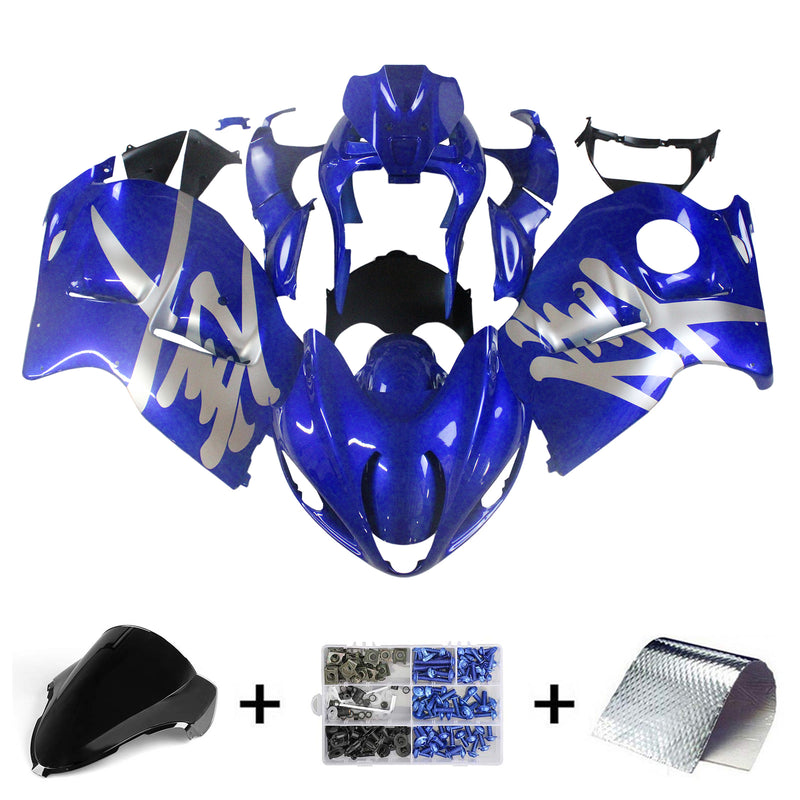 Suzuki Hayabusa GSXR1300 1999-2007 Injection Fairing Kit Bodywork Plastic ABS