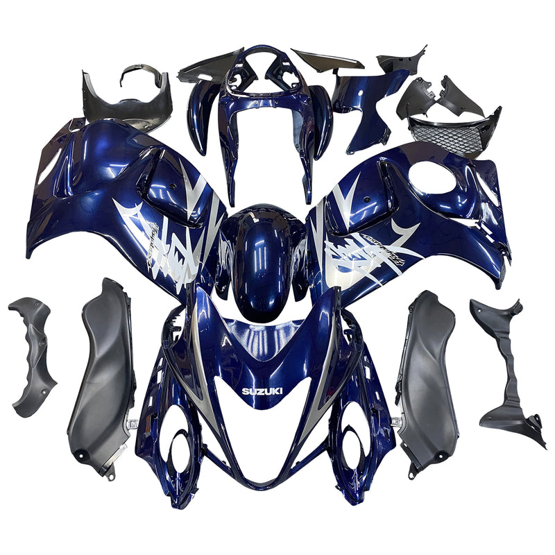 Fairings 2008-2020 Suzuki GSX 1300 Hayabusa Blue Dark Metallic Hayabusa Racing Generic