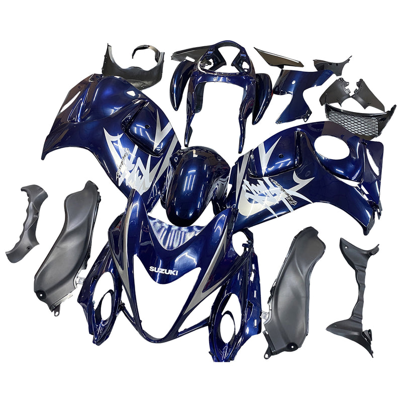 Fairings 2008-2020 Suzuki GSX 1300 Hayabusa Blue Dark Metallic Hayabusa  Generic