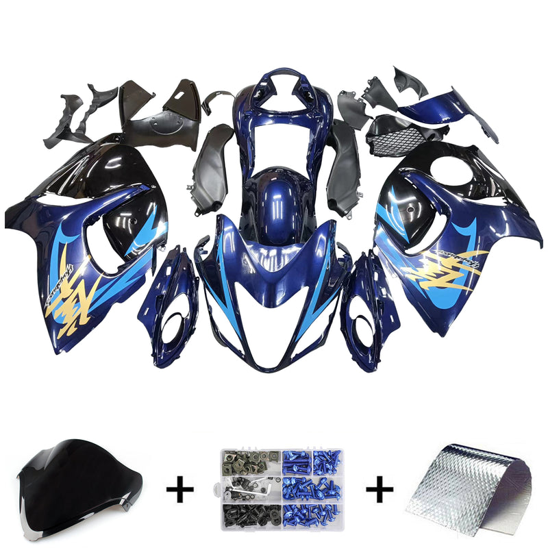 Amotopart Suzuki Hayabusa GSX1300R 2008-2020 Fairing Kit Bodywork Plastic ABS