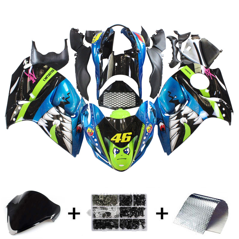 Suzuki Hayabusa GSXR1300 2008-2020 Fairing Kit Bodywork Plastic ABS