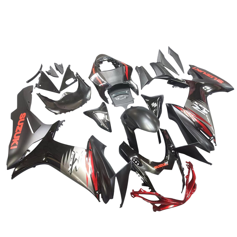 Fairings Plastics 2011-2023 Suzuki GSXR600 GSXR750 K11 Black Red GSXR Generic