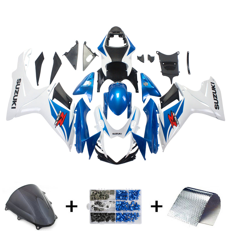 Suzuki GSXR 600/750 2011-2024 K11 Fairing Kit Bodywork Plastic ABS