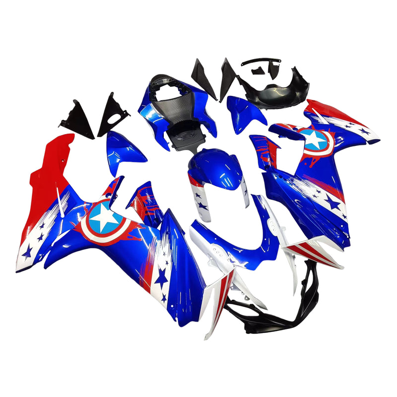 Amotopart  Suzuki GSXR 600/750 2011-2024 K11 Fairing Kit Bodywork Plastic ABS