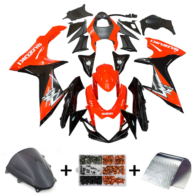 Amotopart  Suzuki GSXR 600/750 2011-2024 K11 Fairing Kit Bodywork Plastic ABS