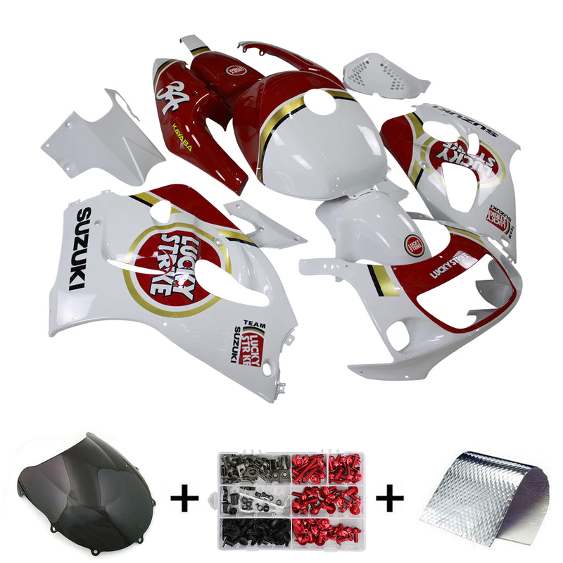 Amotopart Suzuki GSXR600 1996-2000 GSXR750 1996-1999 Fairing Kit Bodywork