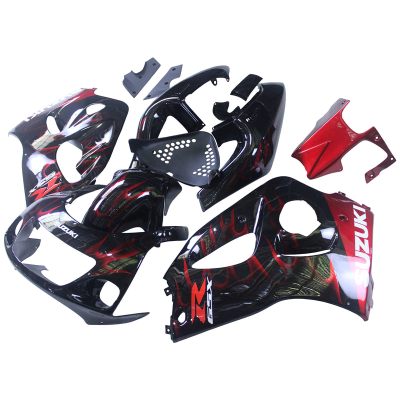 Amotopart Suzuki GSXR600 1996-2000 GSXR750 1996-1999 Fairing Kit Bodywork