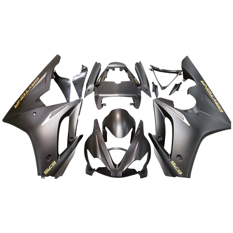 Fairings 2006-2008 Triumph Daytona 675 Black 675 Racing Generic