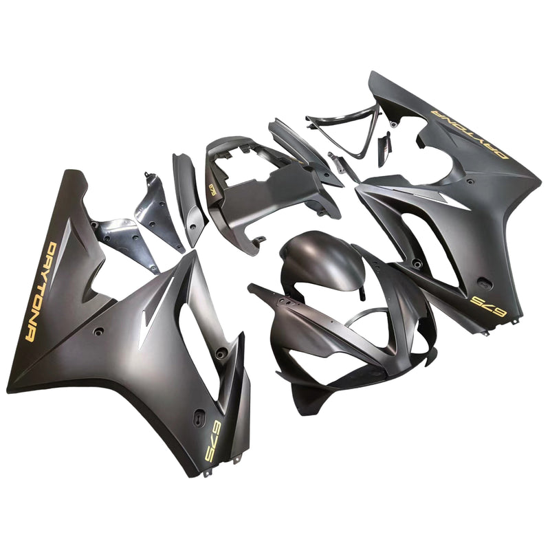 Fairings 2006-2008 Triumph Daytona 675 Black 675 Racing Generic