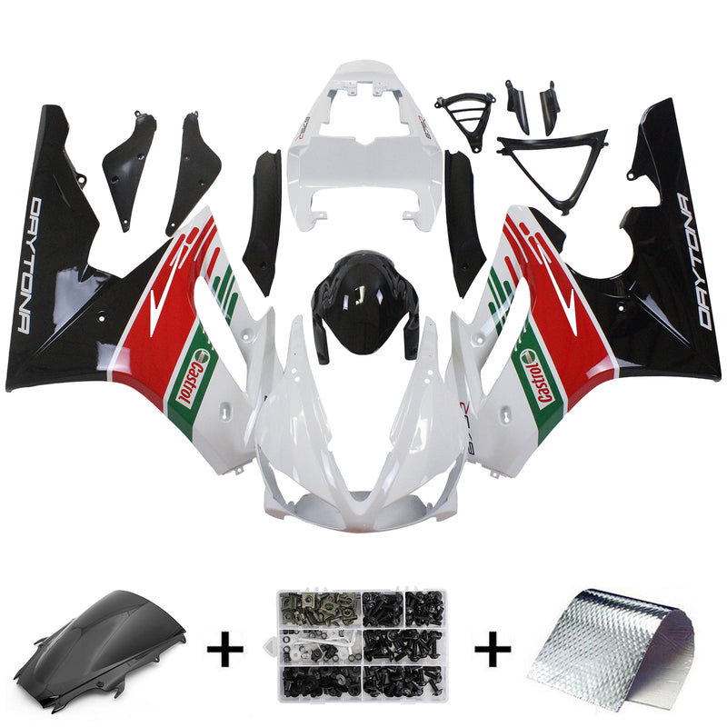 Amotopart Triumph Daytona 675 2009-2012 Fairing Kit Bodywork Plastic ABS