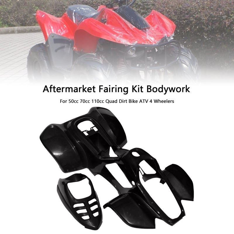 Plastics Fairing Fenders Kit For 50cc 70cc 110cc Dinosaur Quad Dirt Bike ATV