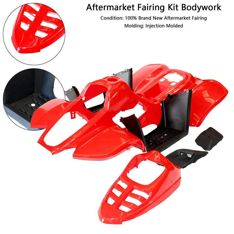 Plastics Fairing Fenders Kit For 50cc 70cc 110cc Dinosaur Quad Dirt Bike ATV