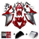 ABS Injection Plastic Kit Fairing Fit Yamaha YZF R1 2007-2008 Black Red Generic