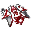 ABS Injection Plastic Kit Fairing Fit Yamaha YZF R1 2007-2008 Black Red Generic