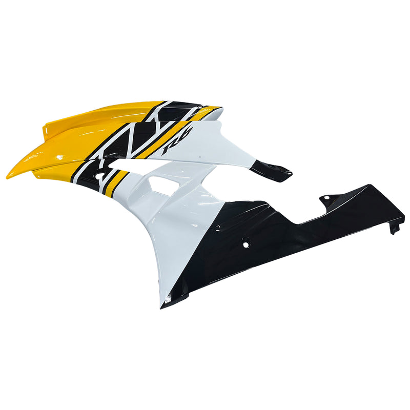 Fairing Injection Plastic Kit Fit For YAMAHA YZF-R6 2006 2007 Yellow White Generic