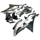 Fairing Injection Plastic Body Kit Fit For YAMAHA YZF-R6 2008-2016 Grey Black Generic