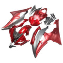 Fairing Injection Plastic Body Kit Fit For YAMAHA YZF-R6 2008-2016 Matte Red Black Generic