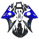 Fairing Injection Plastic Kit Fit For YAMAHA 2003 2004 YZF R6 Blue Black Generic