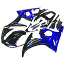 Fairing Injection Plastic Kit Fit For YAMAHA 2003 2004 YZF R6 Blue Black Generic