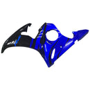 Fairing Injection Plastic Kit Fit For YAMAHA 2003 2004 YZF R6 Blue Black Generic