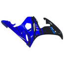 Fairing Injection Plastic Kit Fit For YAMAHA 2003 2004 YZF R6 Blue Black Generic