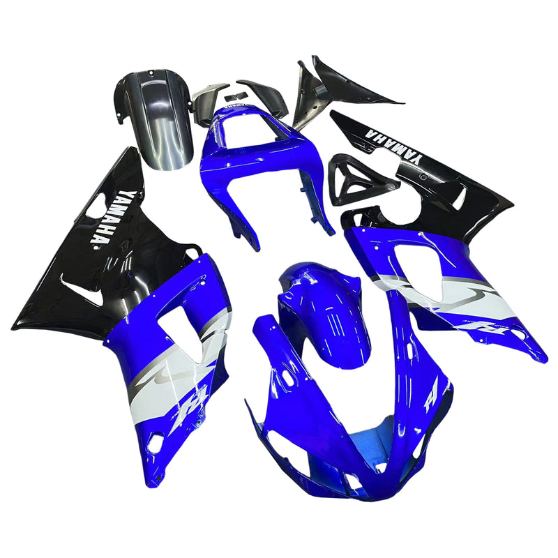 Fairings 2000-2001 Yamaha YZF-R1 Blue Black R1 Racing Generic