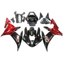 Fairings 2002-2003 Yamaha YZF-R1 Black Red Tribal  R1  Generic