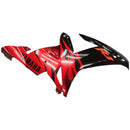 Fairings 2002-2003 Yamaha YZF-R1 Black Red Tribal  R1 Racing Generic