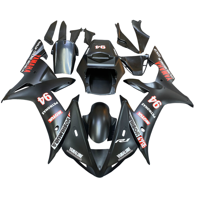Amotopart Yamaha YZF-R1 2002-2003 Fairing Kit Bodywork Plastic ABS