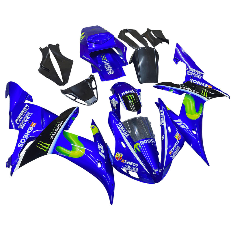 Amotopart Yamaha YZF-R1 2002-2003 Fairing Kit Bodywork Plastic ABS