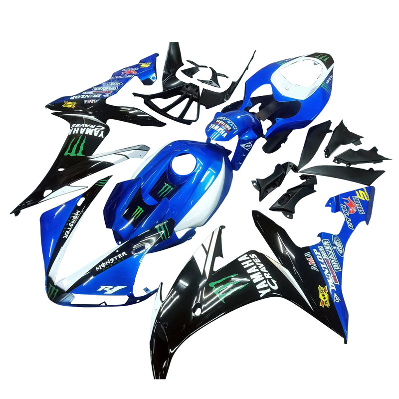 Amotopart Yamaha YZF 1000 R1 2004-2006 Fairing Kit Bodywork Plastic ABS