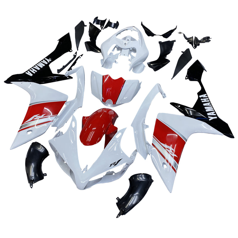 Fairings 2007-2008 Yamaha YZF-R1 White Red Black R1  Generic