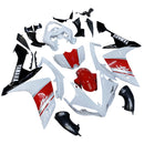 Fairings 2007-2008 Yamaha YZF-R1 White Red Black R1 Racing Generic