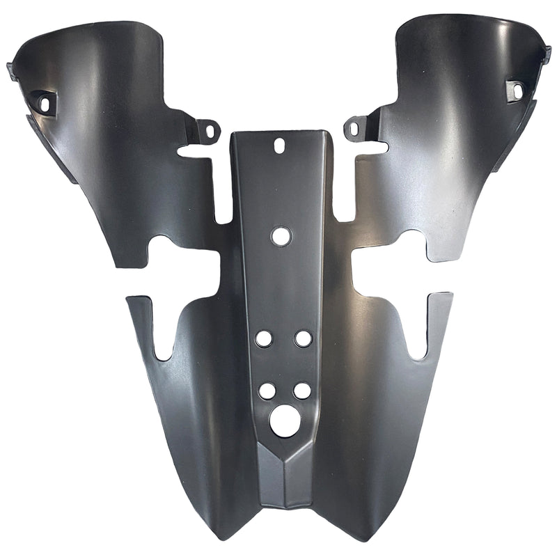 Fairings 2007-2008 Yamaha YZF-R1 Black Matte & Gold R1  Generic