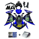 Amotopart Yamaha YZF 1000 R1 2009-2011 Fairing Kit Bodywork Plastic ABS
