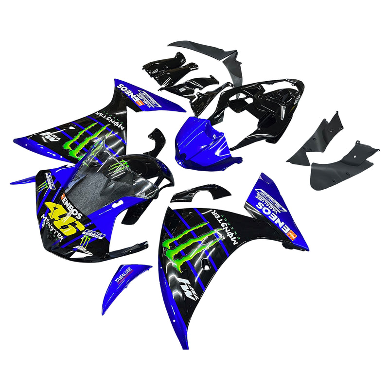 Amotopart Yamaha YZF 1000 R1 2009-2011 Fairing Kit Bodywork Plastic ABS