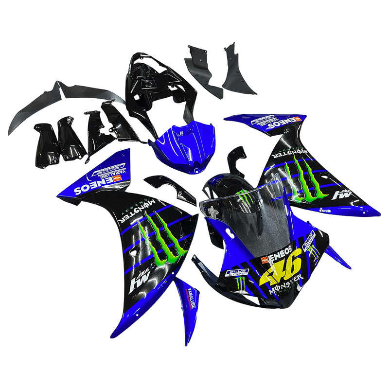 Amotopart Yamaha YZF 1000 R1 2009-2011 Fairing Kit Bodywork Plastic ABS