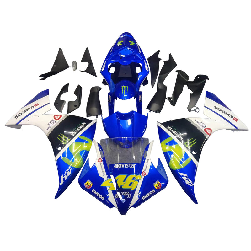 Amotopart Yamaha YZF 1000 R1 2012-2014 Fairing Kit Bodywork Plastic ABS