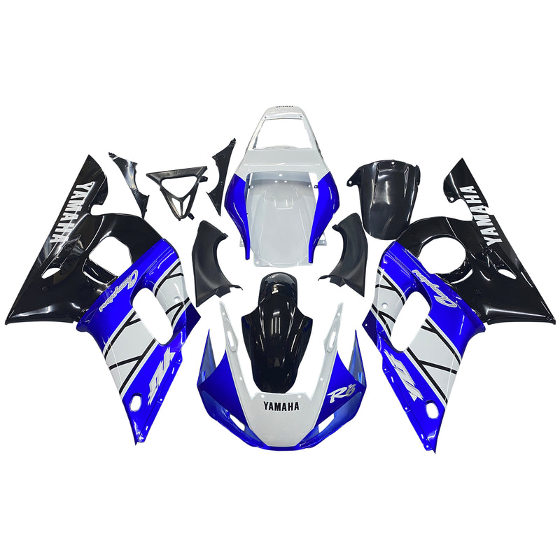 Fairings 1998-2002 Yamaha YZF-R6 Blue Black Champions R6  Generic